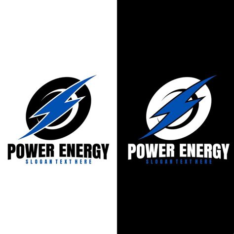 power energy logo icon design vector 13992810 Vector Art at Vecteezy