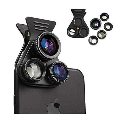 Cell Phone Camera Lens - BTIME 5 in 1 Professional HD Camera Lens Kit 2 ...