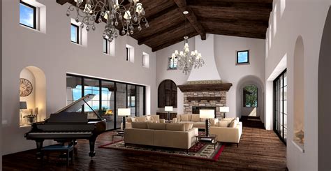 California Ranch Style Interior - XR3D Studios