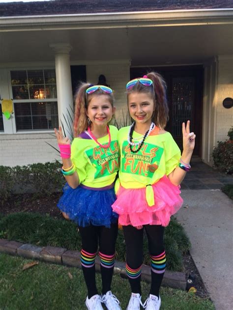 Fun girls 80s costume! … | 80s party costumes, 80s party outfits ...