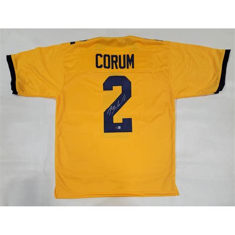 Blake Corum Signed Jersey (Beckett) | Pristine Auction