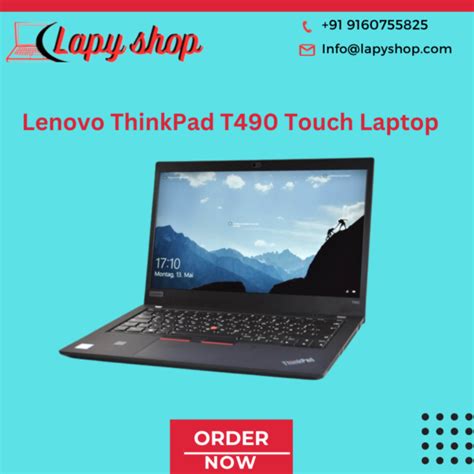 Lenovo ThinkPad T490 Touch Laptop - lapyshop