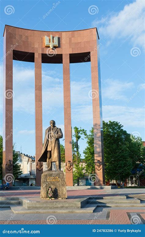 Stepan Bandera Monument Editorial Photo - Image: 24783286