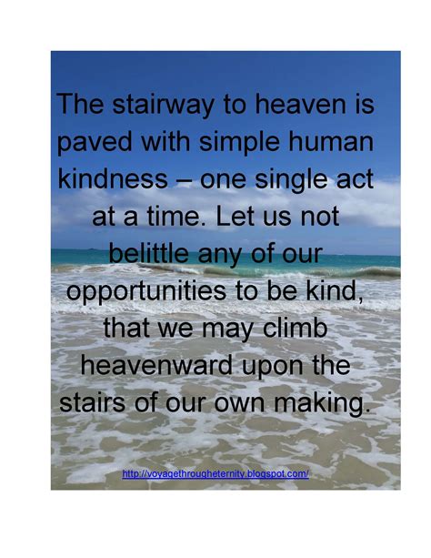 Stairway to Heaven | Stairway to heaven, Spiritual quotes, Human kindness