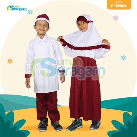 Seragam Muslim SD (F-SMCL) – Rumah Seragam – Solusi Seragam Anak Berkualitas