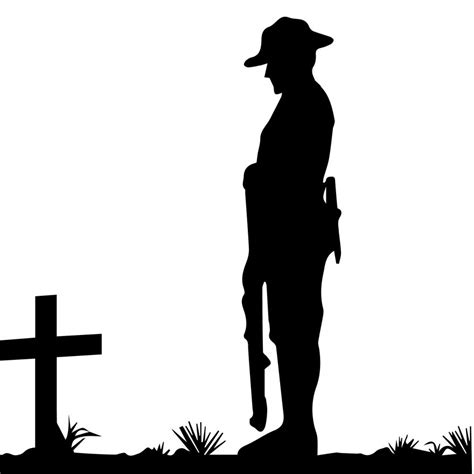 Anzac Day Silhouette in EPS, Illustrator, JPG, PNG, SVG - Download ...