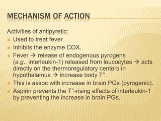 Antipyretic drugs | PPT