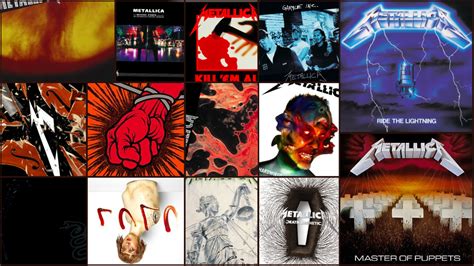 Metallica Album Covers Ranked | Tastes Like Music