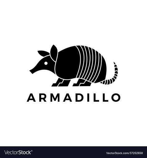 Armadillo logo icon Royalty Free Vector Image - VectorStock