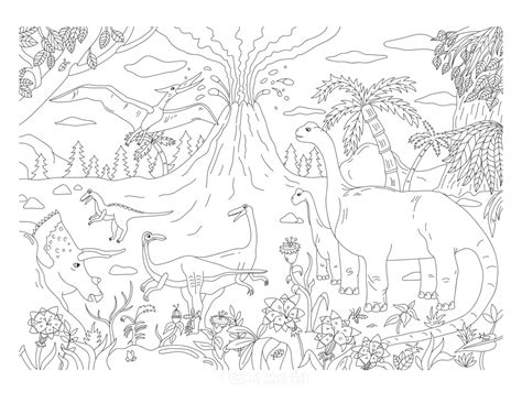 Free Dinosaur Coloring Pages Pre - Infoupdate.org