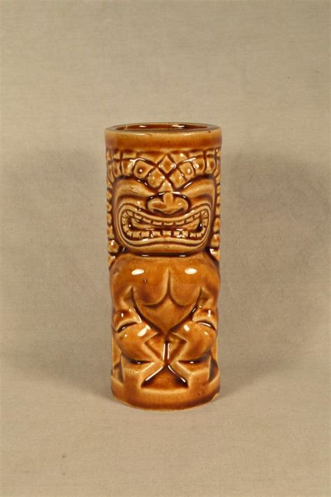 Collectible Souvenir Ceramic Orchids of Hawaii Tiki Mug | Tiki, Vintage tiki, Ceramics