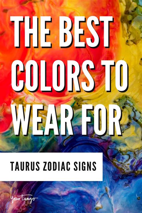 Best Colors For Taurus Zodiac Signs | Zodiac signs taurus, Taurus ...