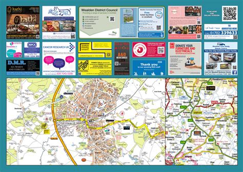 Uckfield Sited Map : UK Town Maps