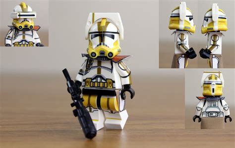 Commander Bly | Custom lego clone troopers, Lego custom clones, Lego activities