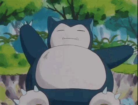 Snorlax Wake Up GIF - Snorlax Wake Up Exercise - Discover & Share GIFs