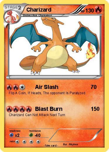 Pokémon Charizard 5386 5386 - Air Slash - My Pokemon Card