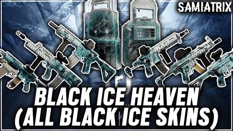 Rainbow Six Siege On Twitter All Black Ice Weapon Skins Are Now | Hot ...