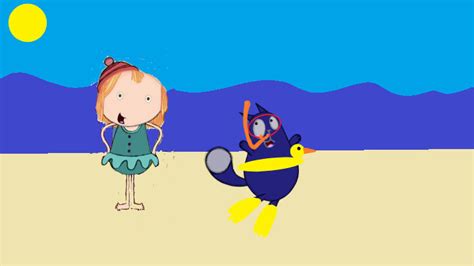 Peg and Cat at the Beach by Bridgit14 on DeviantArt