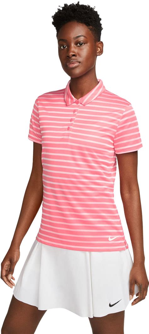 Nike Women's Dri-FIT Victory Stripe Golf Shirts