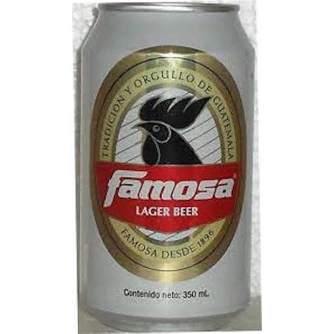 Famosa Guatemalan Lager • Cans