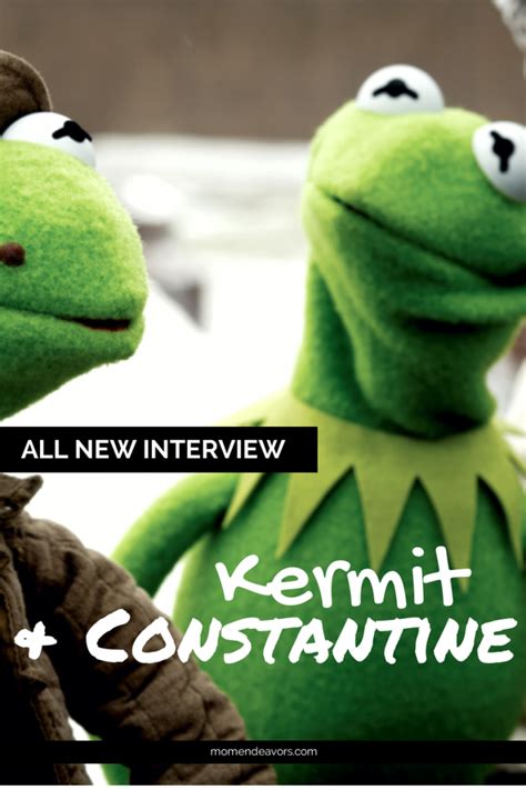 Exclusive Kermit & Constantine Interview – Muppets Most Wanted