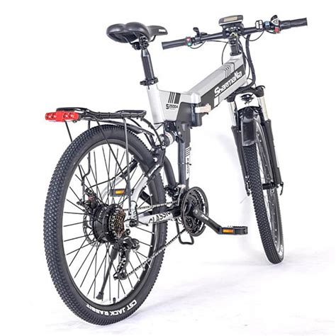 Foldable Electric Bike 48v 350w 13ah Lithium Battery Mountain Electric Power Assiste Cycle ...