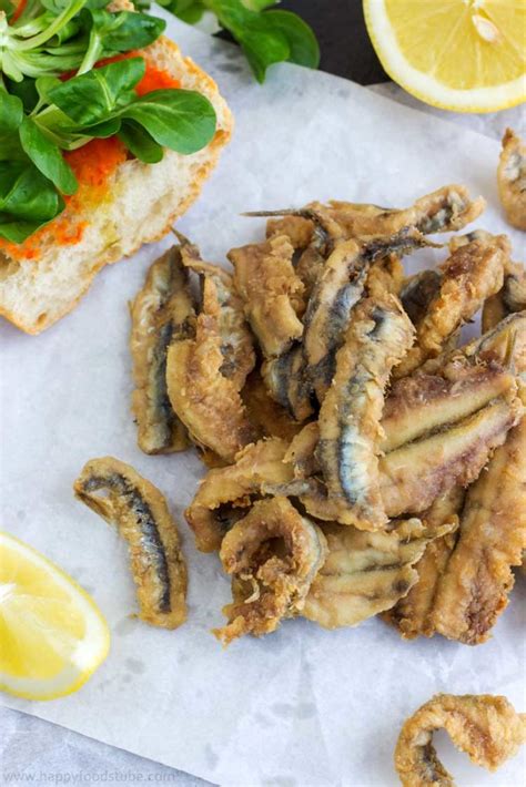 Deep Fried Anchovies Recipe - Happy Foods Tube