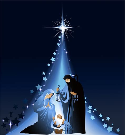 Nativity Charity Christmas eCard : Baby Jesus, Mary and Joseph | Send a ...