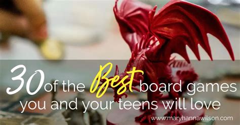 The Very Best Board Games You and Your Teens Will Love - Celebrate a ...