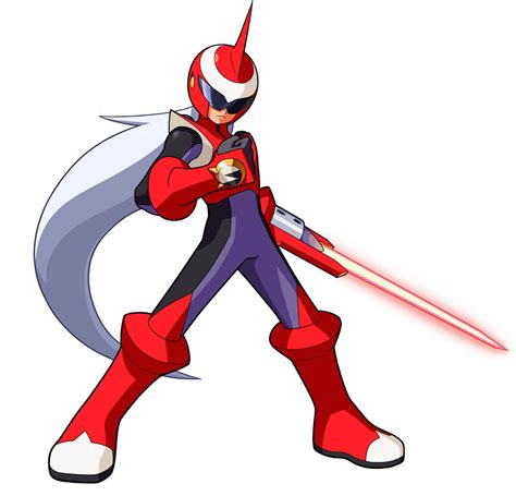 ProtoMan.EXE Art - Mega Man Battle Network 5 Art Gallery