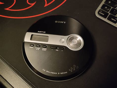 My first portable CD player in 17 years. It's a freaking Walkman! I don't really need it, but ...