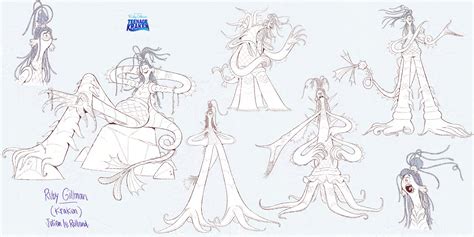 Chelsea & Ruby Gillman, Teenage Kraken — Concept Art Association