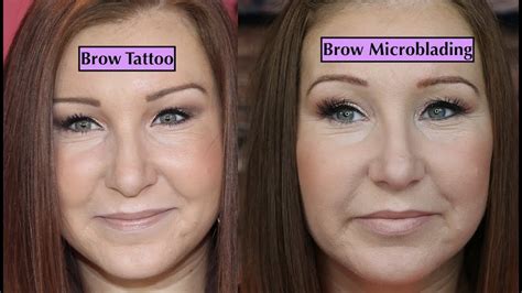 Permanent Makeup Eyebrows Vs Microblading | Saubhaya Makeup