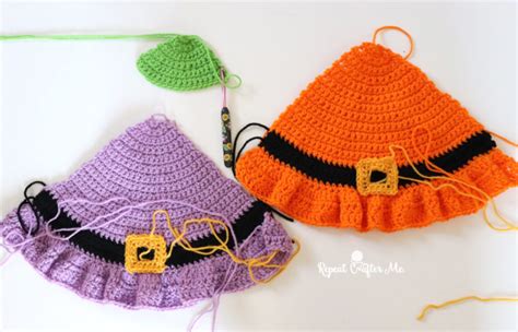 Crochet Witch Hat - Repeat Crafter Me