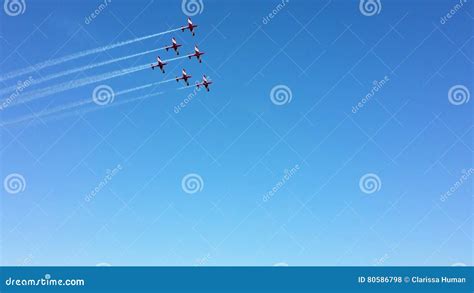 Formation stock photo. Image of aeroplanes, planes, flying - 80586798