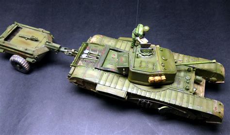 Churchill Crocodile flamethrower, Tamiya 1/35 | Plastic Models World