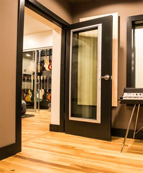 Acoustical Steel Doors for Home Recording Studios – Soundproof Studios