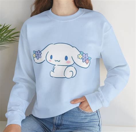 Cinnamoroll Sweatshirt Cute Sanrio Shirt Cinnamoroll Sweater Cute ...