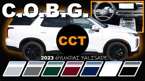 2023 Hyundai Palisade - Color Options Buying Guide - YouTube