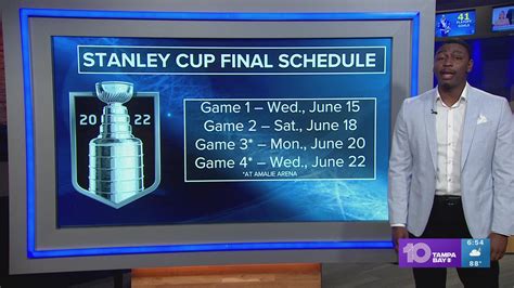 Bolts' Stanley Cup Final schedule released | wtsp.com