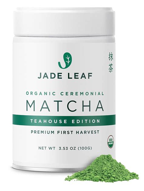 Amazon.com: Jade Leaf Matcha Organic Ceremonial Grade Matcha Green Tea ...