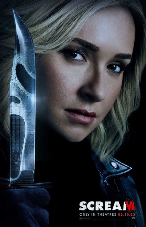 Hayden Panettiere – “Scream VI” Poster 2023 • CelebMafia