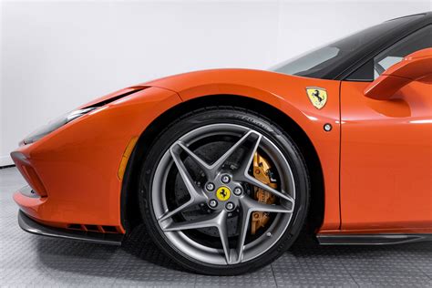 Orange Ferrari F8 Tributo With Blue And Yellow Interior Proves Money ...