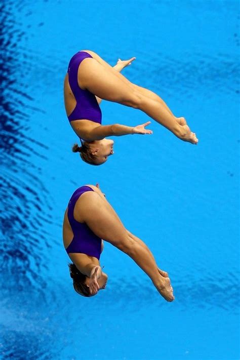 Abigail Johnston and Kelci Bryant, Silver Medalists | Women's diving, Olympic diving, Beautiful ...