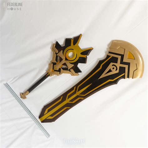 Genshin Impact Beacon Of The Reed Sea Claymore for Dehya Cosplay