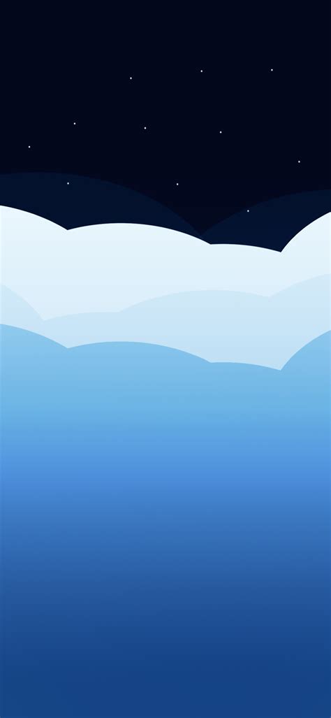 Minimal, snowy Winter wallpaper pack for iPhone