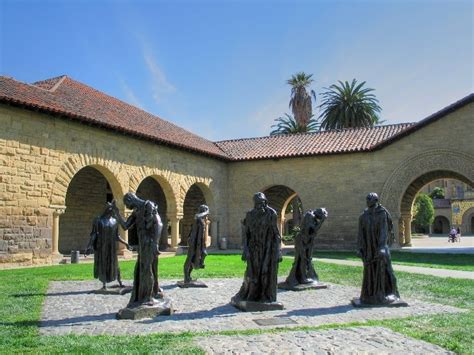 Stanford, CA : Stanford University Campus - Roden's sculptures photo, picture, image (California ...