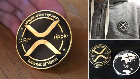 Couldn't find any 'XRP' physical coin, so I made some. Early Christmas ...