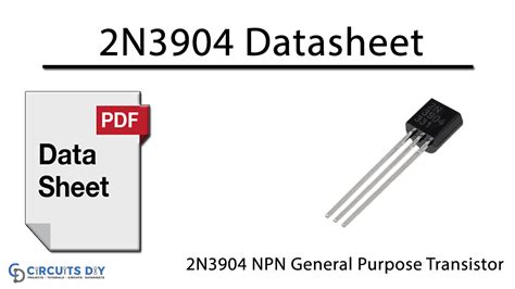 2N3904 NPN General Purpose Transistor - Datasheet