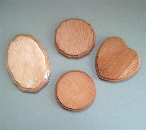 Craft Wood Plaques Natural Wood Shapes Pine Wood by afloralaffair